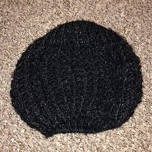 🟪 SOLD 🟪 Knitted Crochet Slouchy Beanie